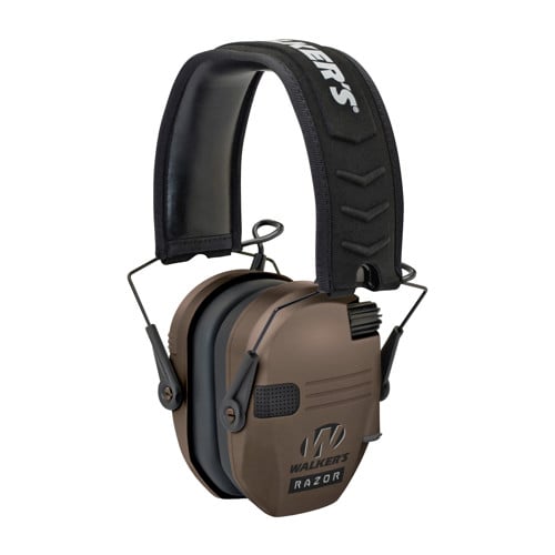 WALKER'S Razor Slim Electronic Muff 23dB NRR FDE for sale at KYGUNCO.