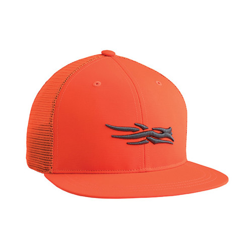 SITKA Trucker Cap - Blaze Orange OSFA for sale at KYGUNCO.