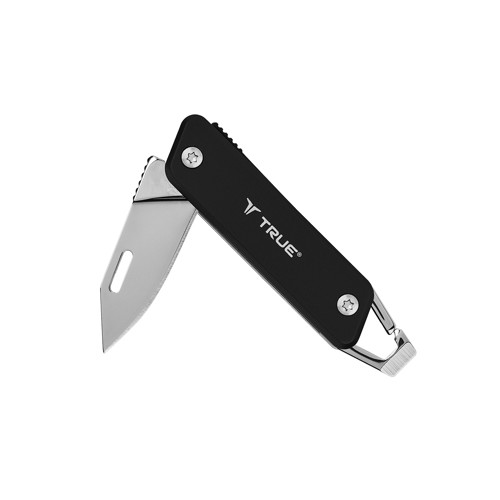 TRUE UTILITY Modern Keychain Knife Black for sale at KYGUNCO.
