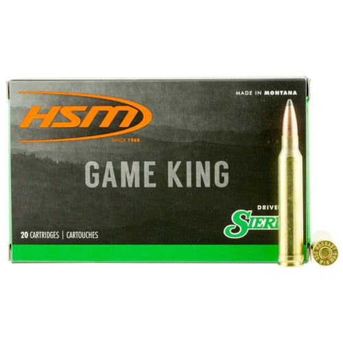 HSM AMMO 300 Win Mag 180Gr SBT GameKing 20rd for sale at KYGUNCO.