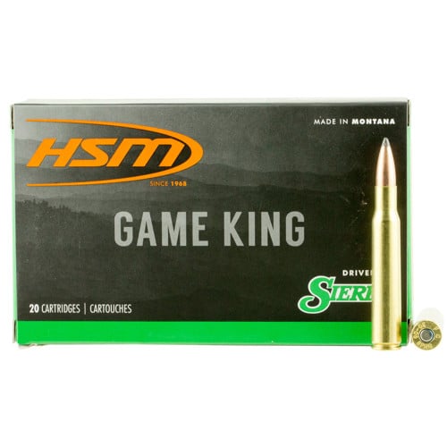 HSM AMMO 300 Win Mag 200Gr SBT GameKing 20rd for sale at KYGUNCO.