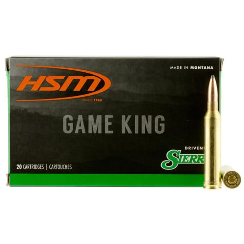 HSM AMMO 7mm STW 160Gr SBT GameKing 20rd for sale at KYGUNCO.