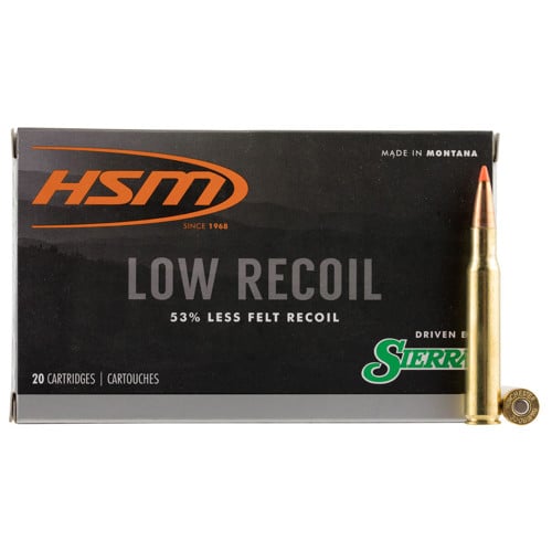 HSM AMMO 30-06 Springfield 150Gr Low Recoil 20rd for sale at KYGUNCO.