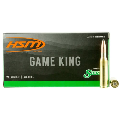 HSM AMMO 7mm-08 Remington 140Gr SBT GameKing 20rd for sale at KYGUNCO.