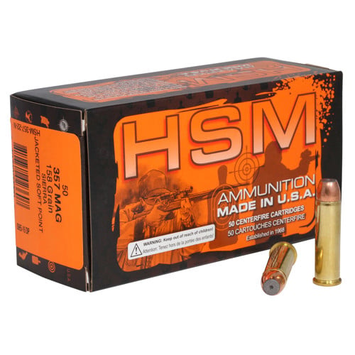 HSM AMMO 41 Rem Mag 210Gr JHC 20rd for sale at KYGUNCO.