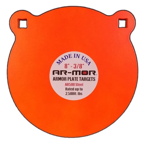 AR-MOR TARGETS 8 x 3/8" Round Gong Armour Plate Target for sale at KYGUNCO.