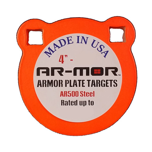 AR-MOR TARGETS 4 x 1/2" Round Gong Armour Plate Target for sale at KYGUNCO.