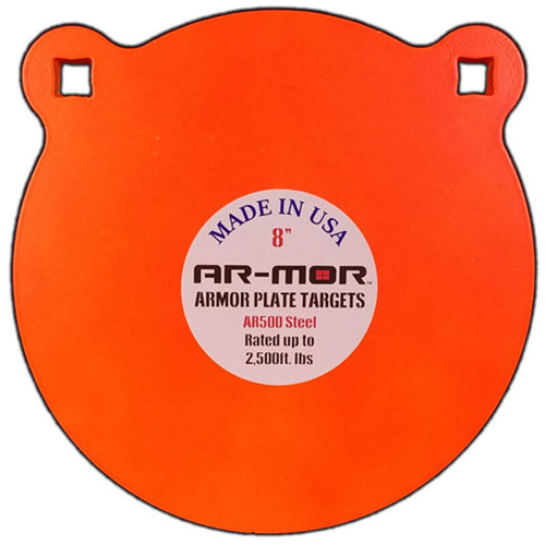 AR-MOR TARGETS 8 x 1/2" Round Gong Armour Plate Target for sale at KYGUNCO.