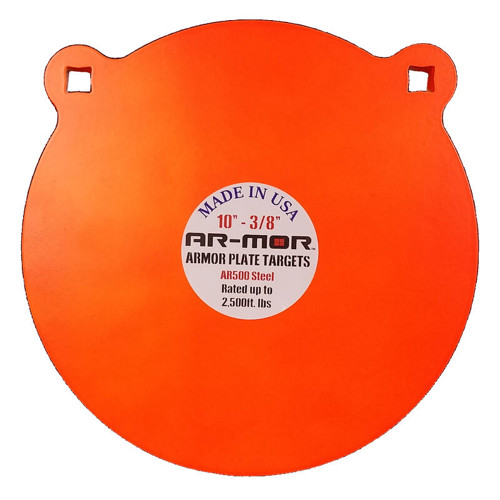AR-MOR TARGETS 10 x 1/2" Round Gong Armour Plate Target for sale at KYGUNCO.