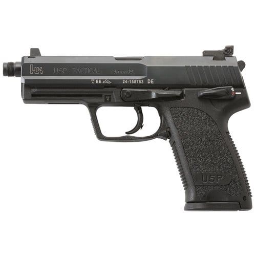 HK USA USP9 Tactical V1 9mm 4.86" 15rd Pistol - Black for sale at KYGUNCO.