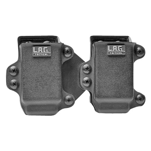 LAG TACTICAL M.C.S Double Mag Case Glock 9/40 Full Size - Black for sale at KYGUNCO.
