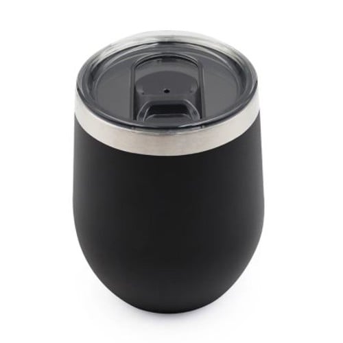 YUKON OUTFITTERS Freedom 10oz Wine Tumbler (Black) for sale at KYGUNCO.