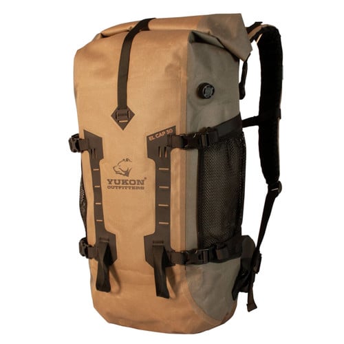 YUKON OUTFITTERS El Capitan 30L Dry Backpack - Olive Drab / Earth for sale at KYGUNCO.