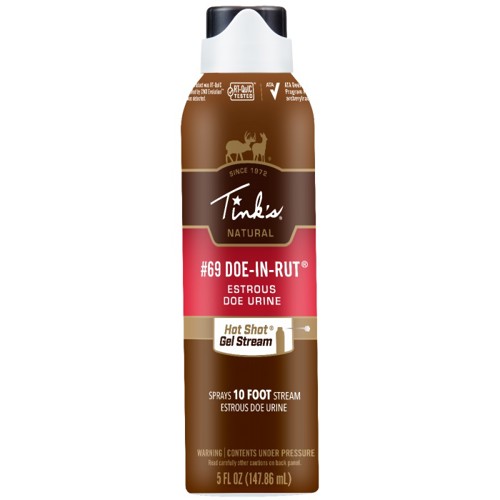 TINKS #69 Doe-In-Rut Hot Shot Gel Stream - 5oz for sale at KYGUNCO.