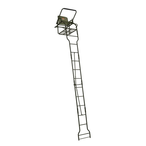 MILLENNIUM TREESTANDS 18' Single Ladder Stand with 35' Safety Line for sale at KYGUNCO.