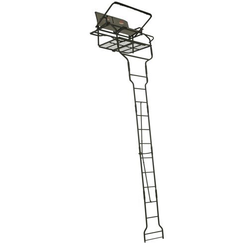 MILLENNIUM TREESTANDS 18' Double Ladder Stand with 35' Safety Line for sale at KYGUNCO.