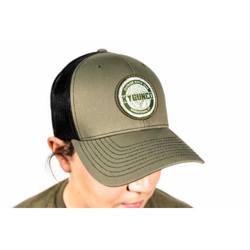 KYGUNCO Topographic Map - Outside Since 1946 - Loden/Black for sale at KYGUNCO.