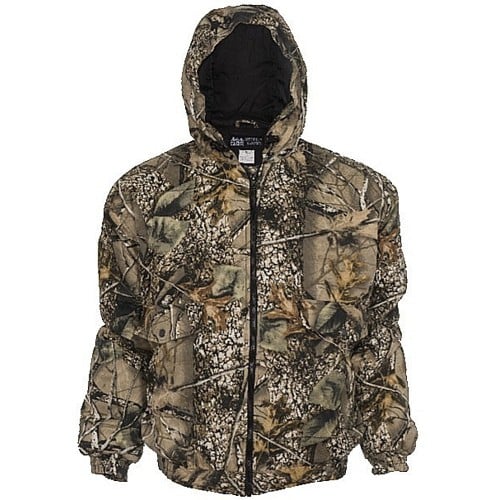 WORLD FAMOUS SPORTS Waterproof Insulated Jacket w/ Hood - Burly Camo for sale at KYGUNCO.