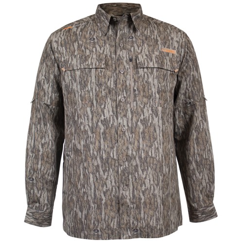 HABIT Hatcher Pass LS Camo Guide Shirt MO New Bottomland for sale at KYGUNCO.