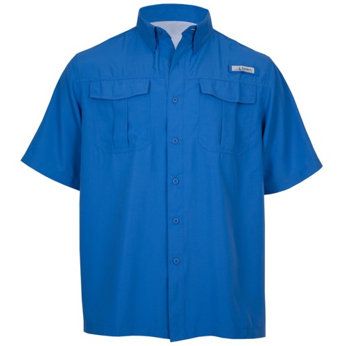 HABIT Belcoast SS River Guide Fishing Shirt Marlin Blue for sale at KYGUNCO.