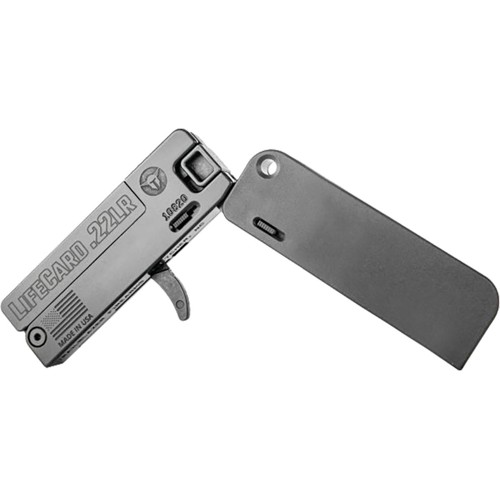 TRAILBLAZER FIREARMS Lifecard 22 LR 2.5" Single Shot Pistol - Folding / Black for sale at KYGUNCO.