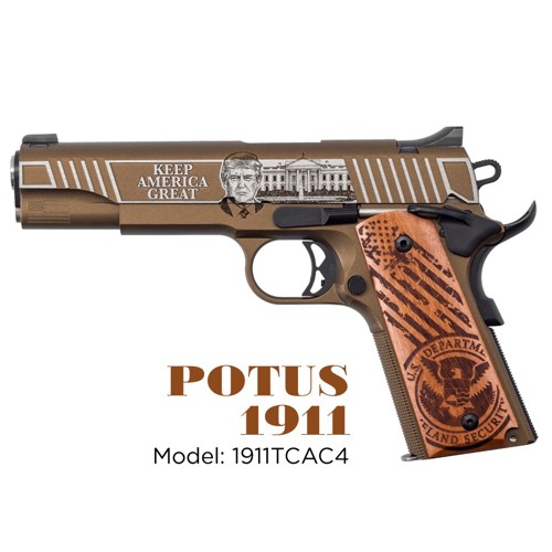 AUTO-ORDNANCE Potus 1911 A1 Trump V4 45ACP 5" Bronze 7rd for sale at KYGUNCO.