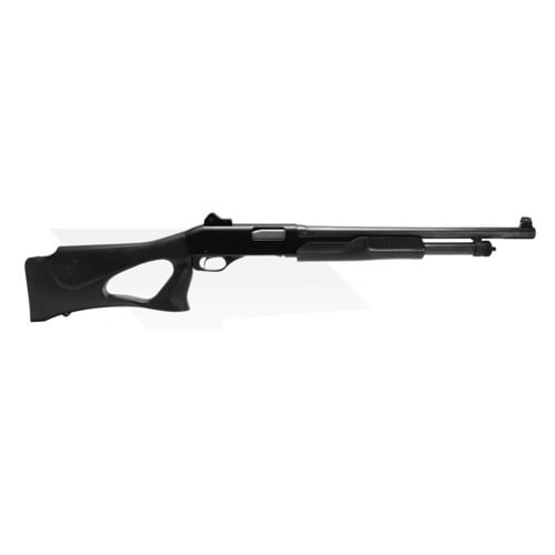 STEVENS 320 Security 20 Gauge 3" 18.5" 5rd Pump Shotgun w/ Ghost Ring Sights - Black Thumbhole Stock for sale at KYGUNCO.