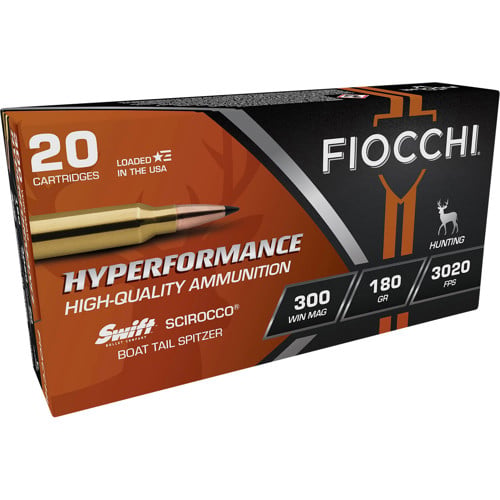FIOCCHI 300 Win Mag ExtRema 180Gr SWIFT Scirocco II BT for sale at KYGUNCO.