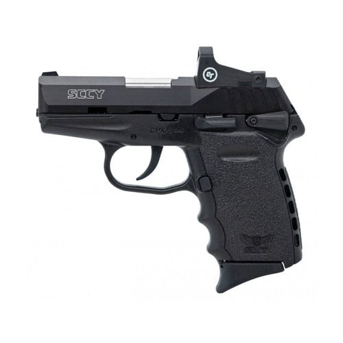 SCCY INDUSTRIES CPX-1 9mm 3.1" 10rd Pistol w/ Red Dot - Black for sale at KYGUNCO.