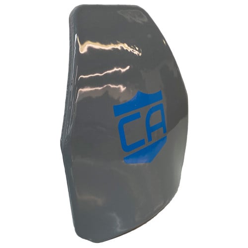 CALIBER ARMOR AR550 11x14 Shooter Cut w/Spall Coating Gray for sale at KYGUNCO.