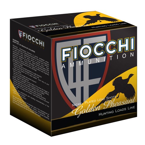 FIOCCHI 12Ga 3" Golden Pheasant 1-3/4oz 6 Shot 25rd for sale at KYGUNCO.