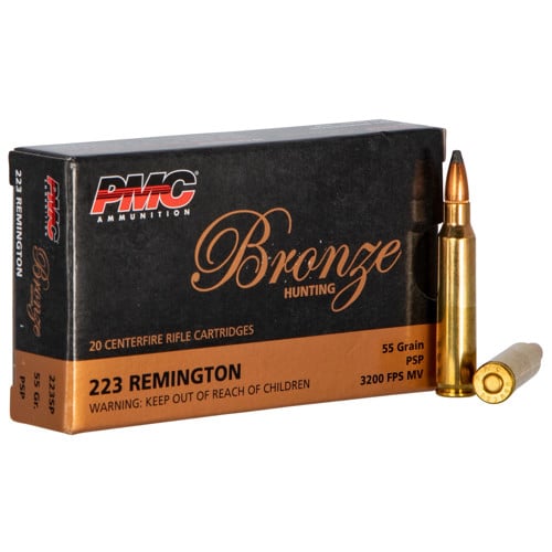PMC 223 Rem Bronze 55Gr PSP Hunting 20rd for sale at KYGUNCO.