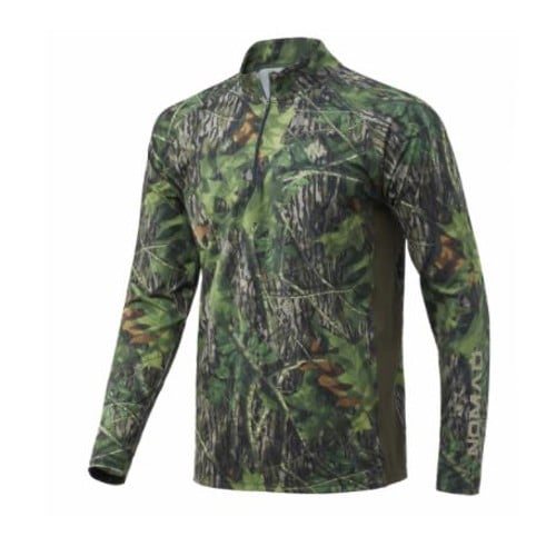 NOMAD CLOTHING Pursuit 1/4 Zip - Mossy Oak Shadowleaf for sale at KYGUNCO.