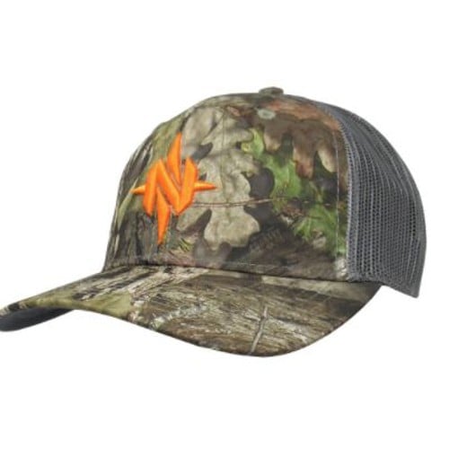 NOMAD CLOTHING Camo Turkey Trucker Hat - Mossy Oak Shadowleaf for sale at KYGUNCO.