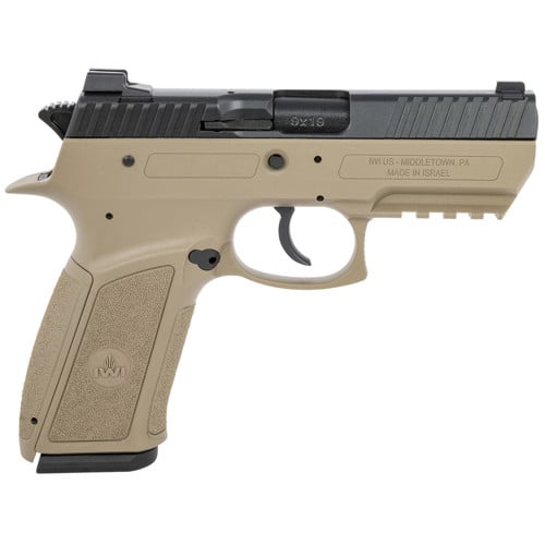 IWI Jericho 941 Enchanced 9mm 3.8" 17rd Pistol - Flat Dark Earh for sale at KYGUNCO.