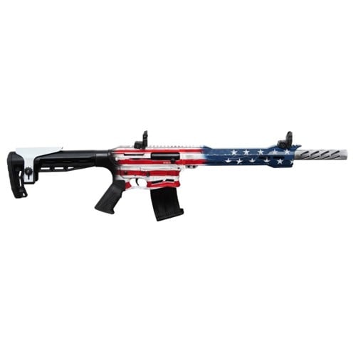 CITADEL Boss-25 12 Gauge 3" 18.75" 5rd Semi-Auto Shotgun - Cerakote USA Flag for sale at KYGUNCO.