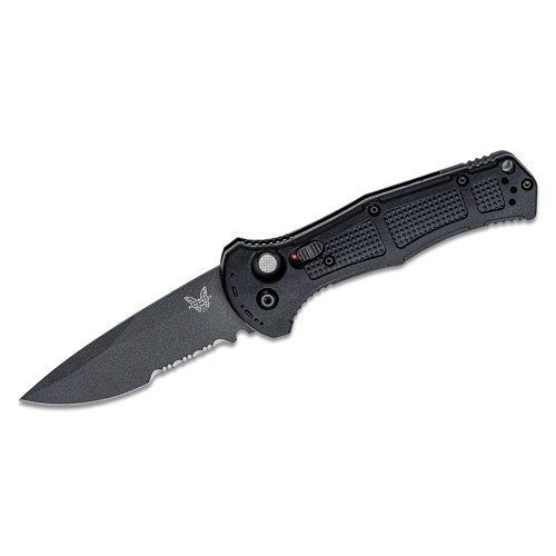 BENCHMADE Claymore Auto Folding Knife 3.6" - Cobalt Black for sale at KYGUNCO.