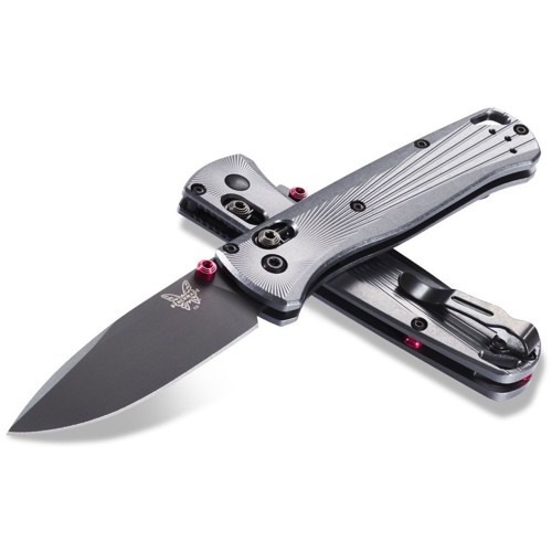 BENCHMADE Bugout AXIS Folding Knife 3.24" Black Drop Point Blade w/ Machined Aluminum Handles for sale at KYGUNCO.