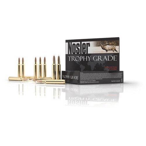 NOSLER 338 Win Mag 2 Trophy Grade 210Gr Partition 20rd for sale at KYGUNCO.