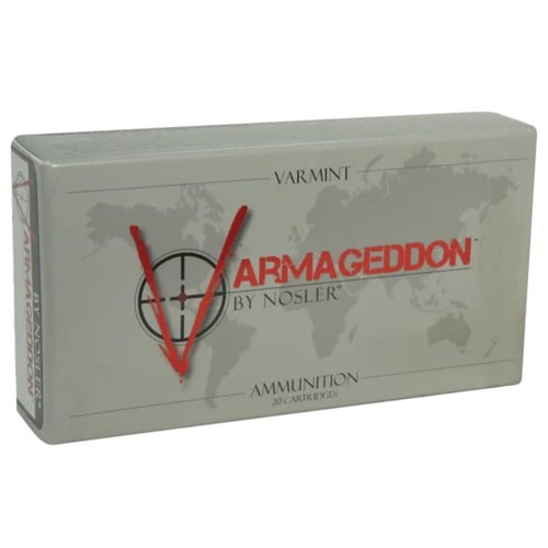 NOSLER 222 Rem 50Gr Varmageddon Tip Flat Base 20rd for sale at KYGUNCO.