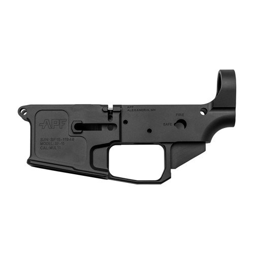 APF AR-15 Stripped Billet Lower Receiver - Matte Black for sale at KYGUNCO.