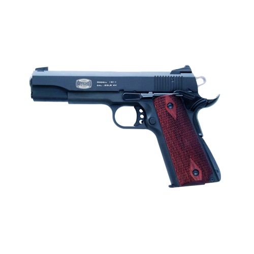 BLUE LINE SOLUTIONS Mauser 1911 22LR 5" 10rd - Black w/ Walnut Grips for sale at KYGUNCO.
