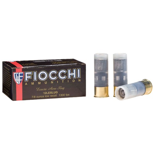 FIOCCHI 12Ga Aero Low Recoil 2.75" 1oz Rifled Slug 10rd for sale at KYGUNCO.