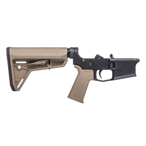 AERO PRECISION M4E1 Complete Lower Receiver w/FDE MOE SL Grip for sale at KYGUNCO.