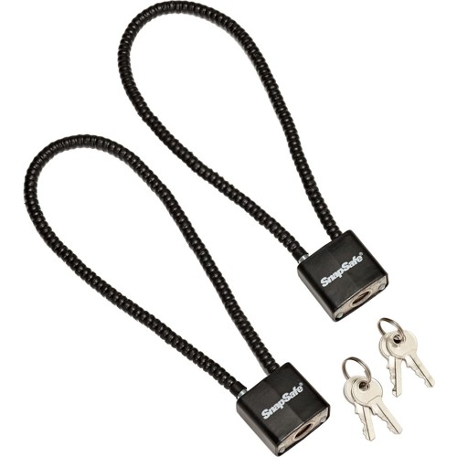 SNAPSAFE Lock Box Cable w/Padlock 2pk for sale at KYGUNCO.