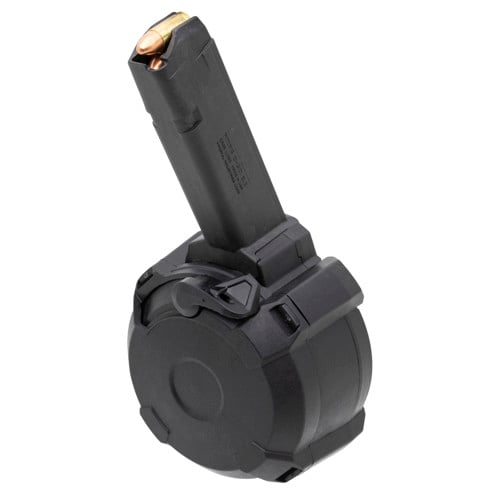 MAGPUL PMAG D-50 GL9 9mm 50rd Glock Drum Magazine | Black for sale at KYGUNCO.