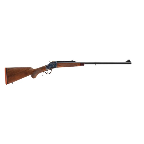 UBERTI 1885 "Courteney" Stalking Rifle 45-70 Govt 24" 1rd - Blued & Walnut for sale at KYGUNCO.