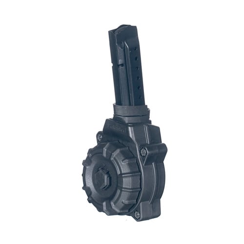 PRO MAG Glock 17/19 9mm 30rd Drum Black Polymer for sale at KYGUNCO.