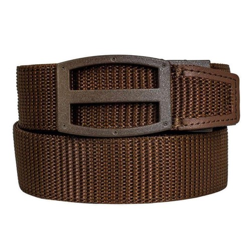 NEXBELT Titan Dark Brown 1.5" PreciseFit EDC Gun Belt for sale at KYGUNCO.