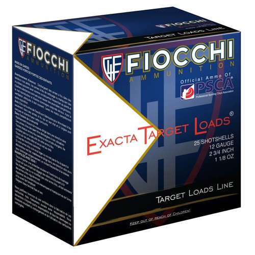 FIOCCHI 12Ga 2.75" Steel Target 1 1/8oz 7 Shot 25rd for sale at KYGUNCO.